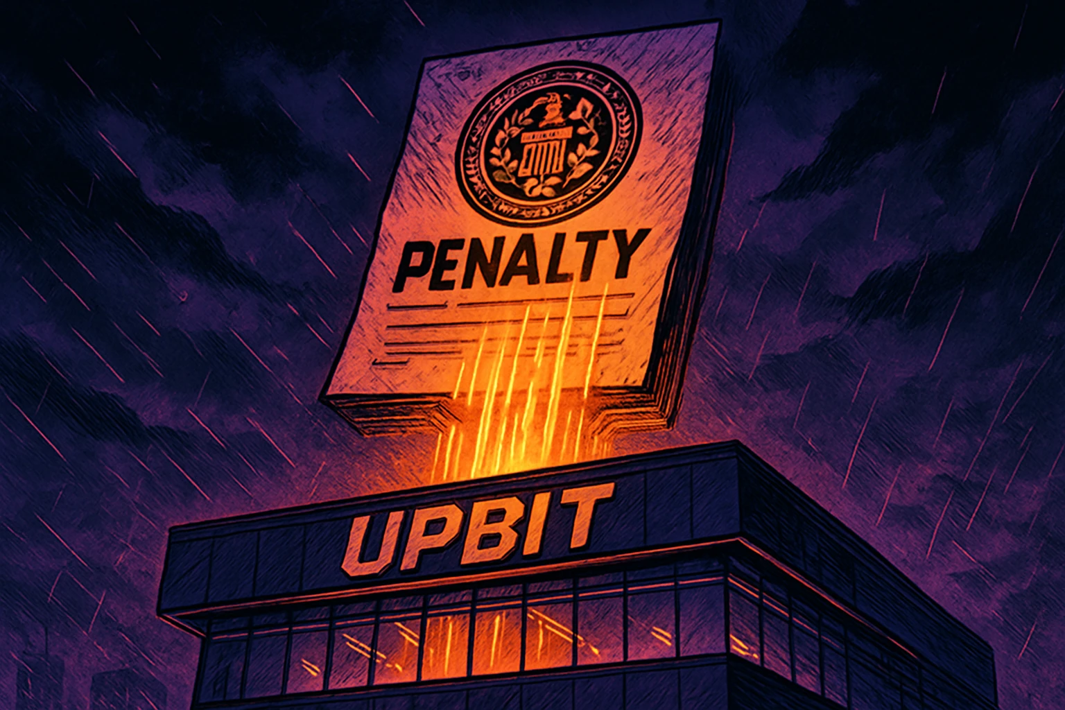 Dunamu, the parent company of Upbit, was fined 35.2 billion won, the most expensive fine in the history of Korean cryptocurrency.