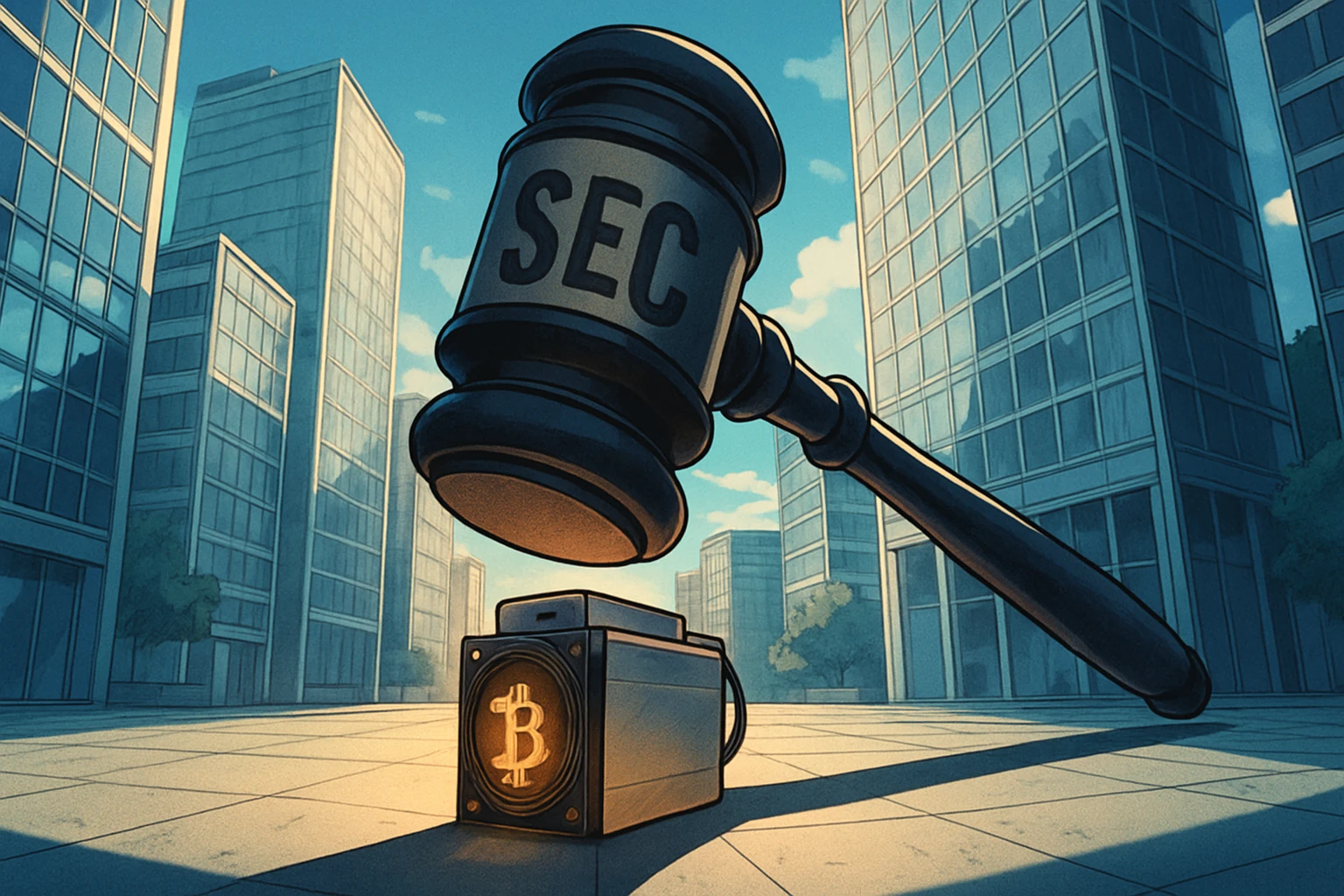 Heavy! The U.S. SEC lists Bitcoin mining within the scope of securities laws and sues mining company VBit for fraud of 95.6 million mg.